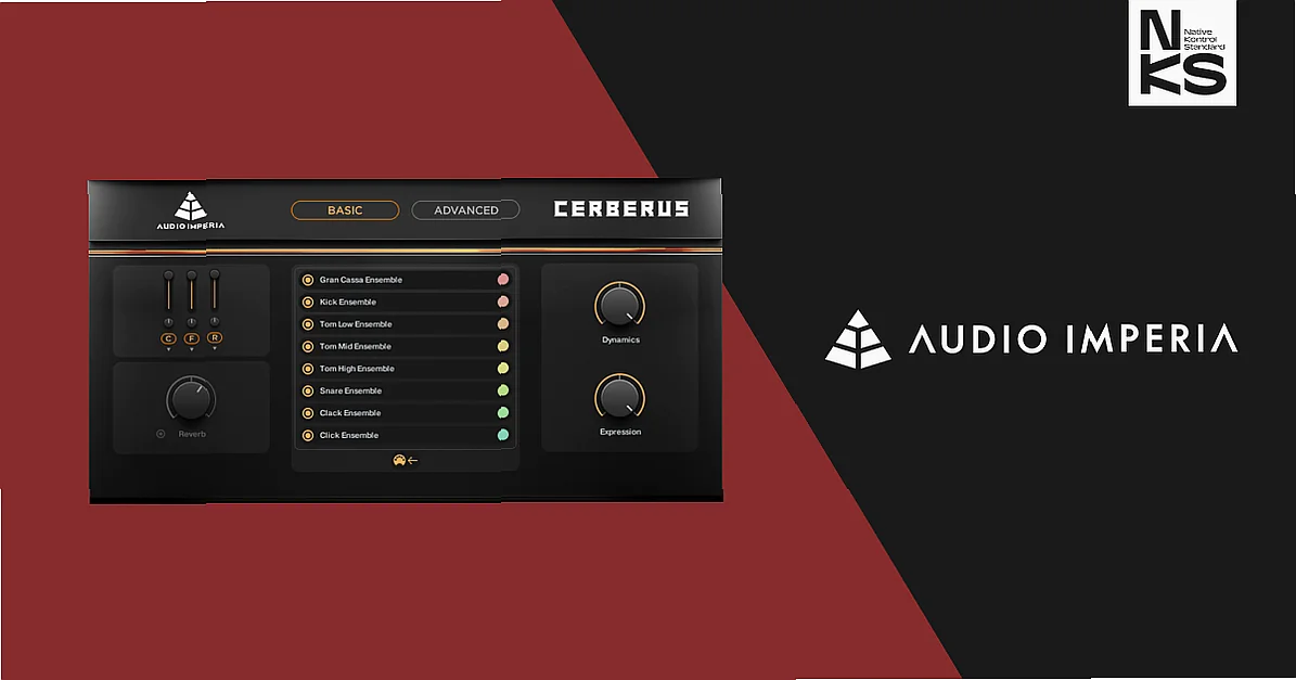 Screenshot of Drums Audio Imperia - CERBERUS