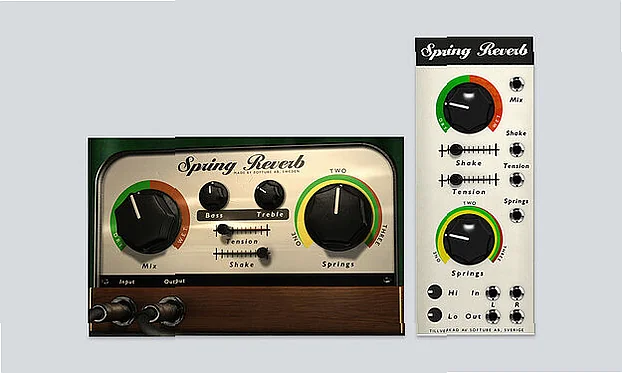 Screenshot of FX Softube - Spring Reverb