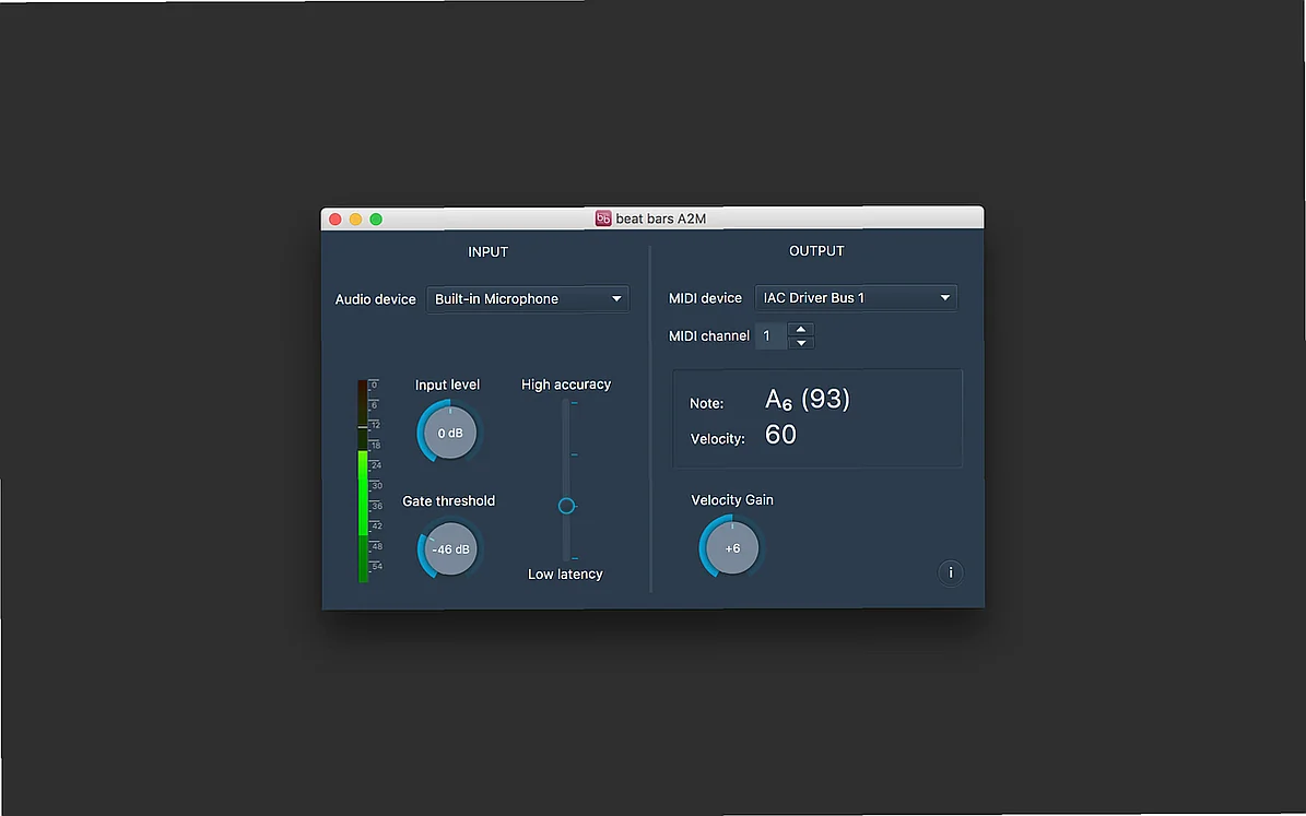 Screenshot of Utility beat bars - A2M Converter