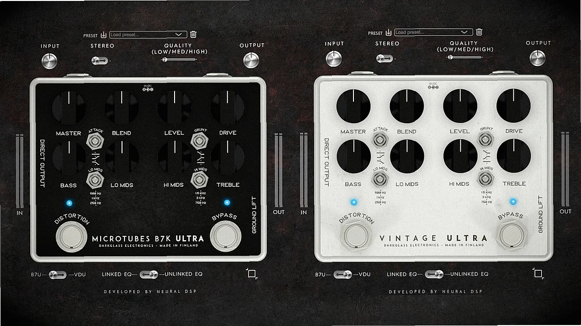 Screenshot of FX Neural DSP - Darkglass Ultra Plugin