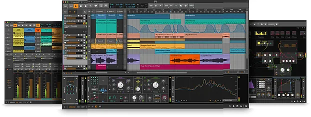 Screenshot of DAW Bitwig - Bitwig Studio 5 Essentials Upgrade from 8-Track