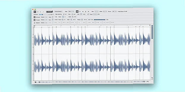 Screenshot of Audio Editing free - ReCycle 2.5