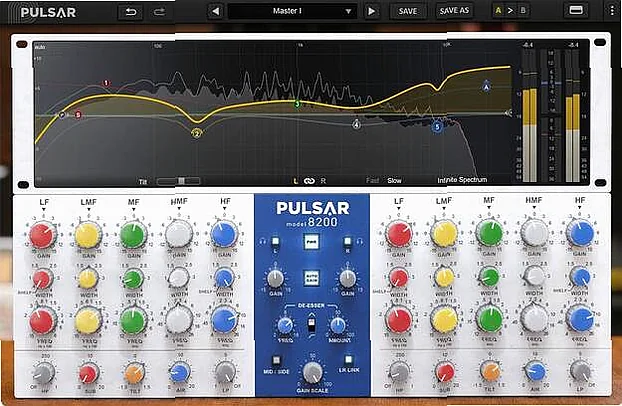 Screenshot of Mixing Pulsar - Pulsar 8200