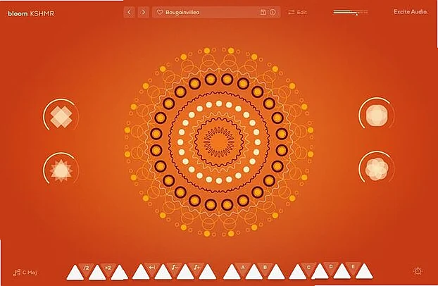 Screenshot of Synthesizer Excite Audio - Bloom KSHMR Lite