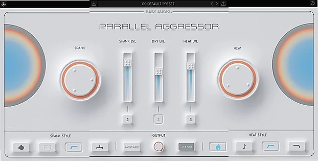 Screenshot of FX Baby Audio - Parallel Aggressor