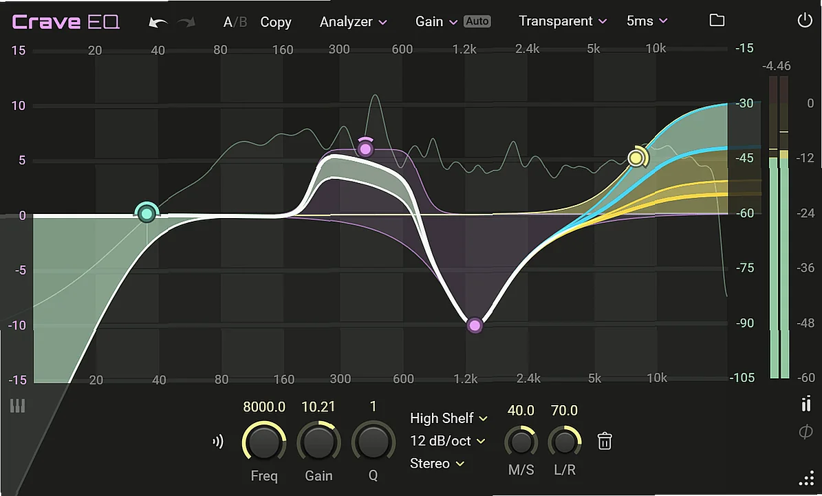 Screenshot of EQ Crave DSP - Crave EQ