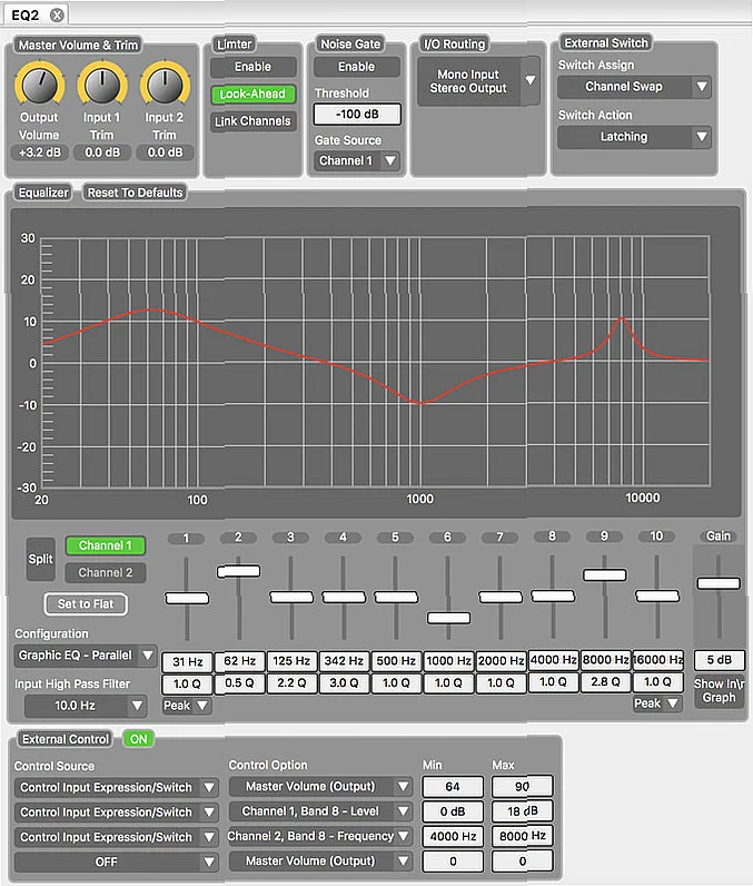 Screenshot of Utility Source Audio - Neuro 3