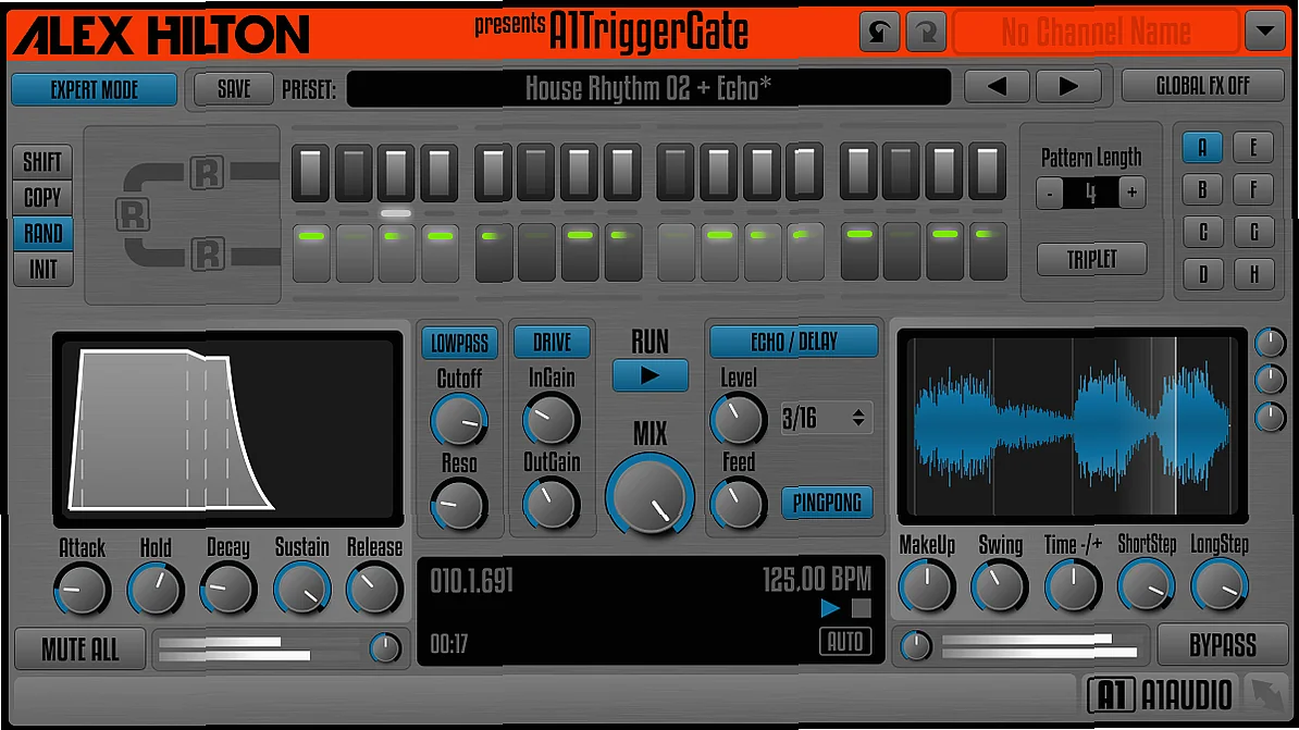 Screenshot of FX Alex Hilton / A1AUDIO - A1TriggerGate