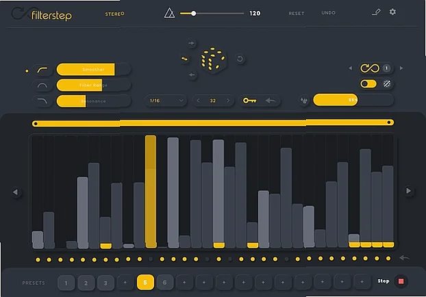 Screenshot of free download - Filterstep
