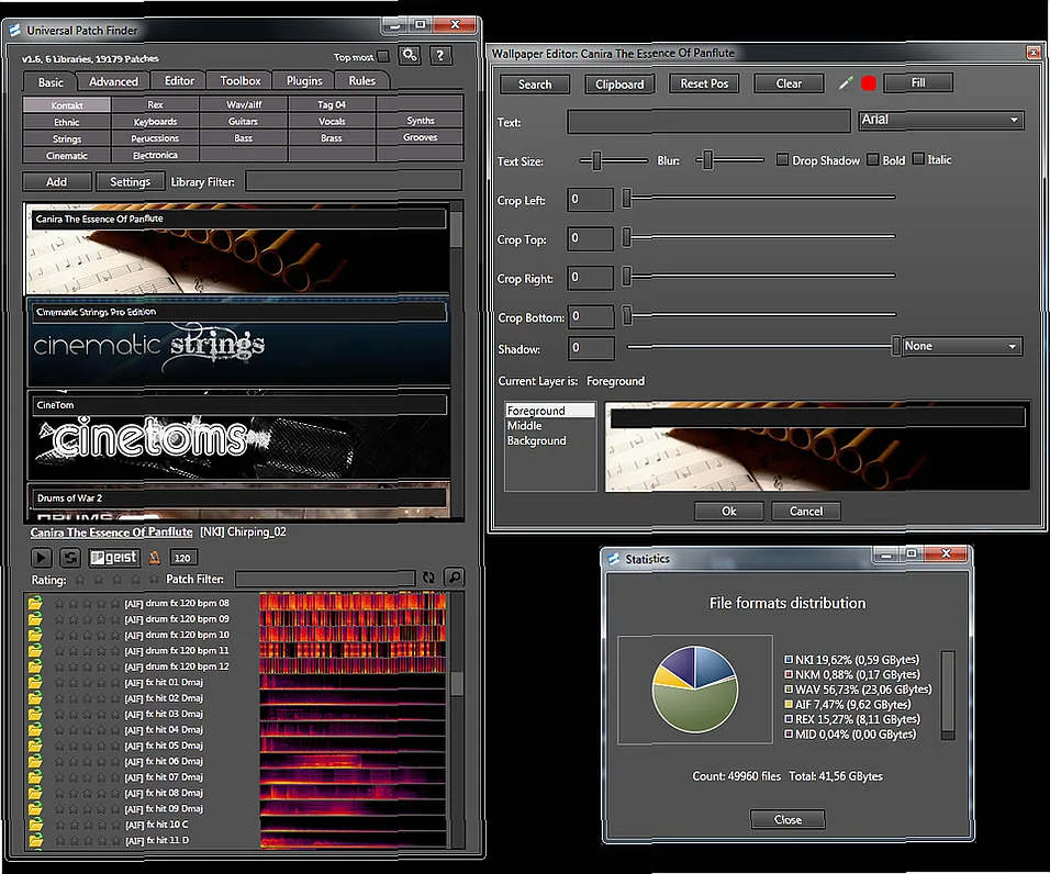 Screenshot of Utility Hypercube Softwares - Universal Patch Finder