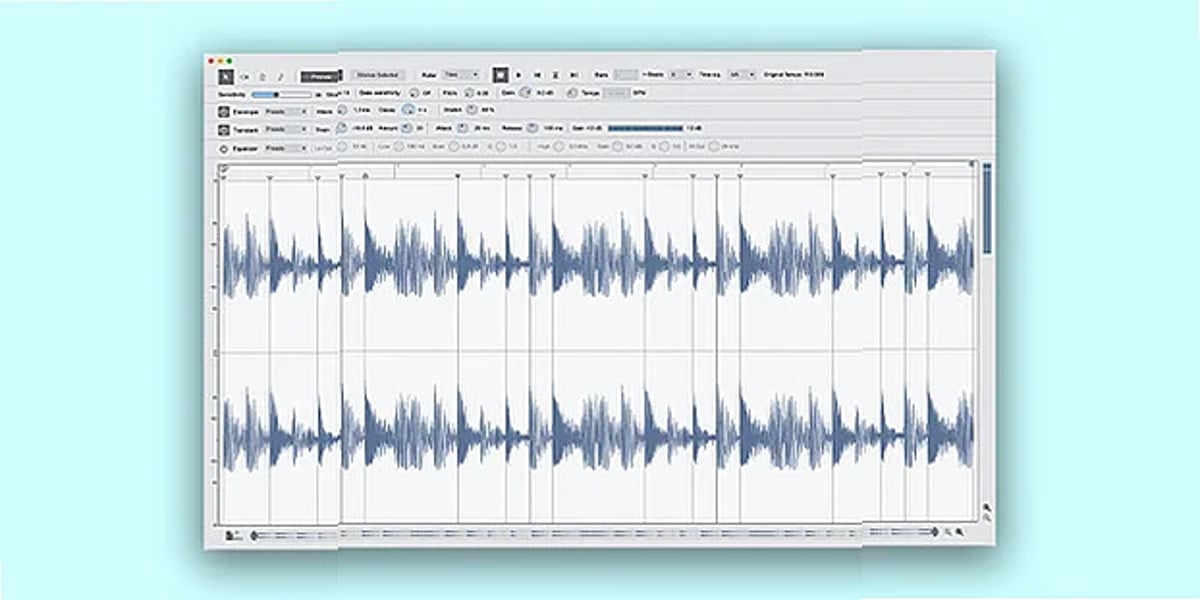 Screenshot of Audio Editing free - ReCycle 2.5