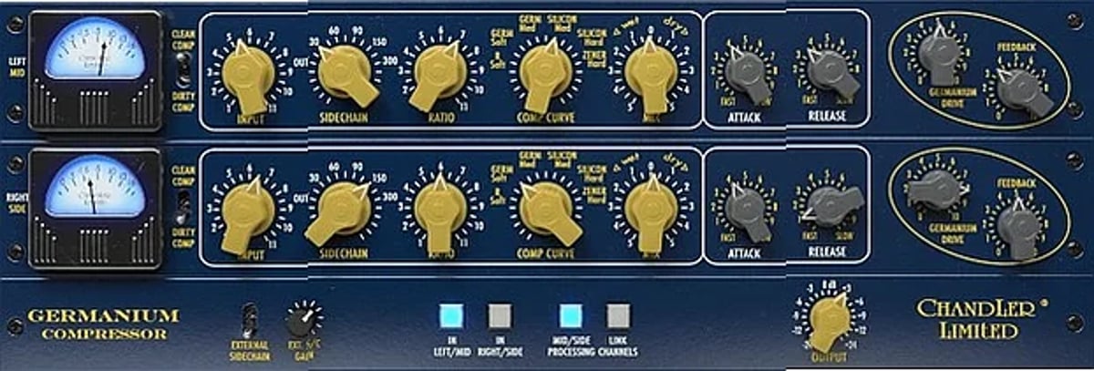 Screenshot of Compressor Softube - Chandler Limited® Germanium Compressor