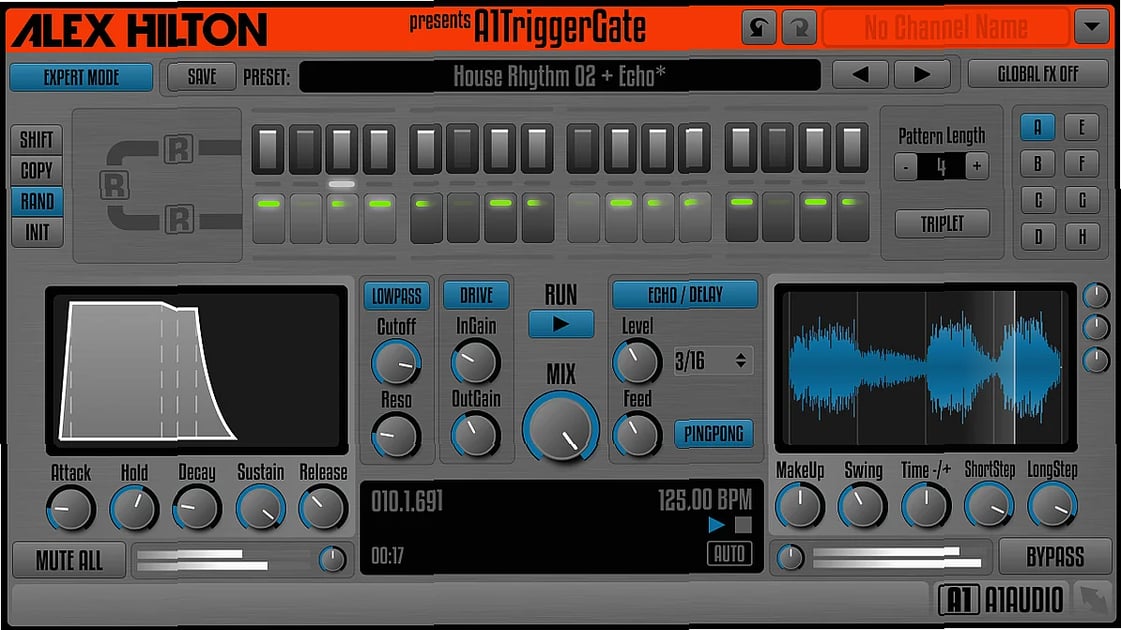 Screenshot of FX Alex Hilton / A1AUDIO - A1TriggerGate