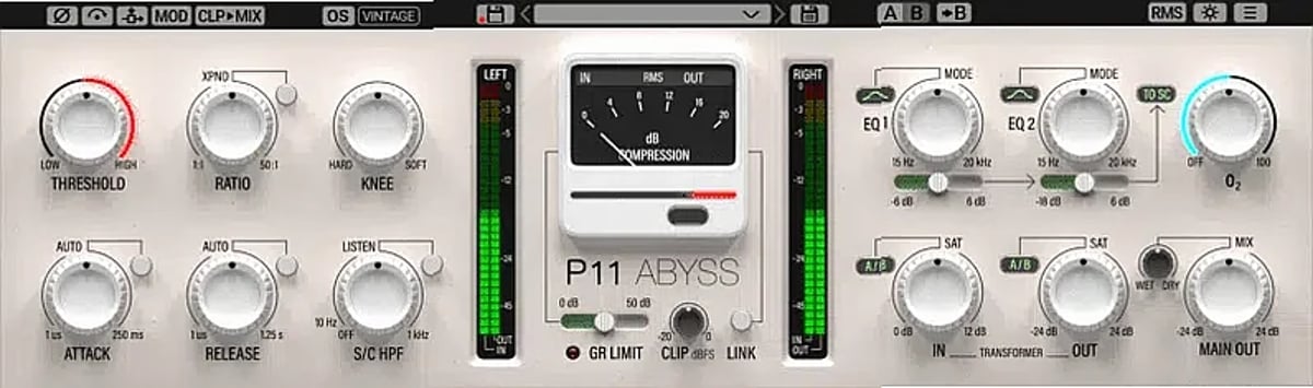 Screenshot of Compressor Pulsar Modular - P11 Abyss