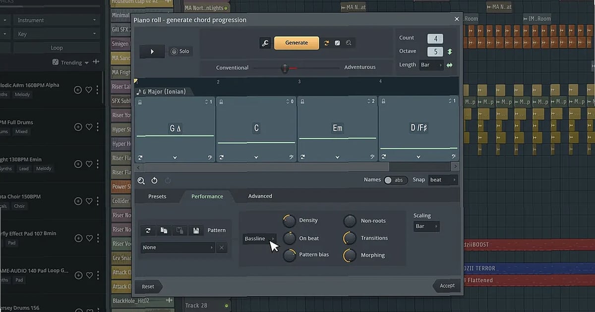 Screenshot of DAW Image-Line - FL Studio 2025 Producer Edition