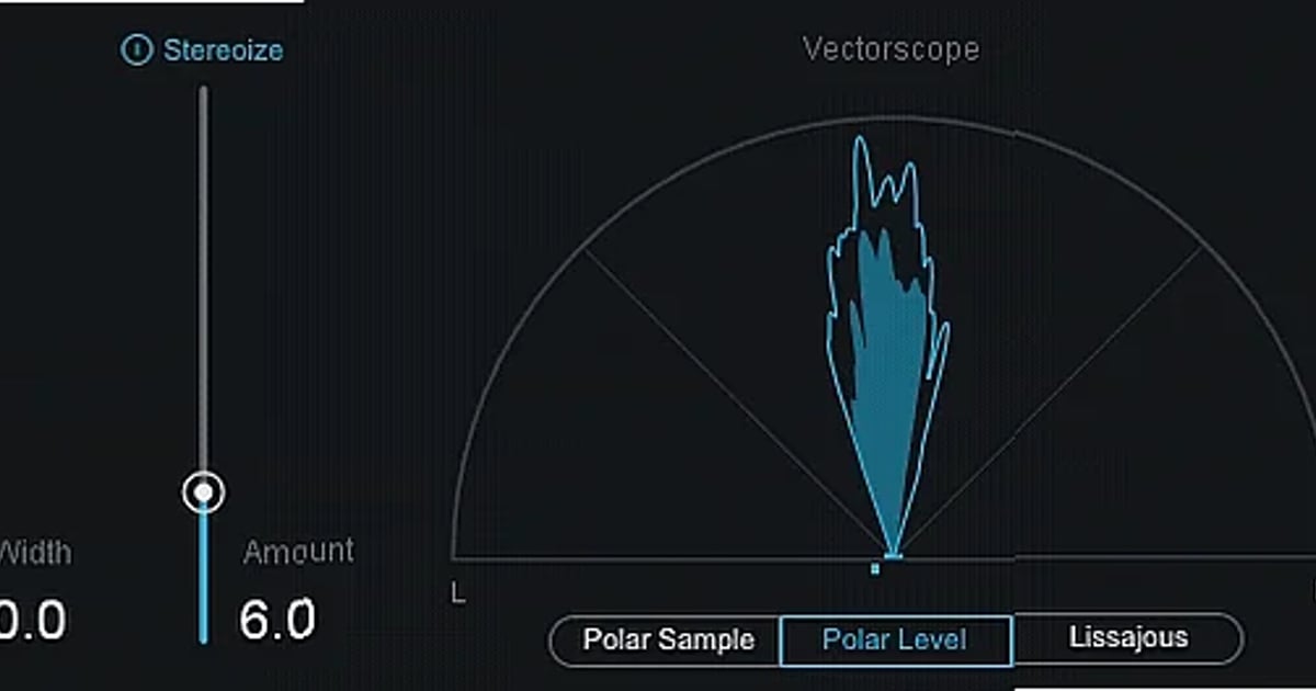 Screenshot of FX iZotope - Ozone Imager
