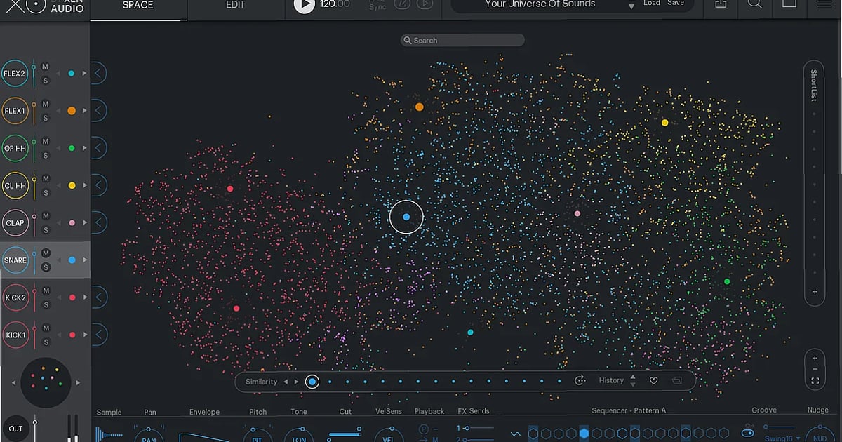 Screenshot of Drums XLN Audio - XO