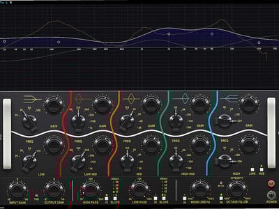 Screenshot of Mastering Lindell Audio - Lindell Audio EQ825