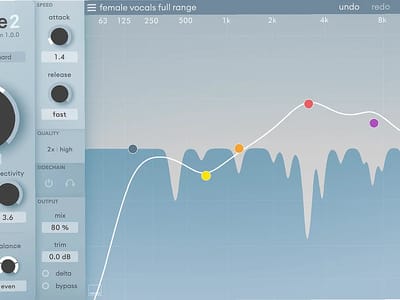 Screenshot of FX oeksound - soothe2