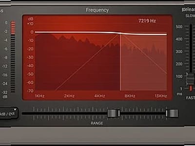 Screenshot of FX IK Multimedia - De-Esser