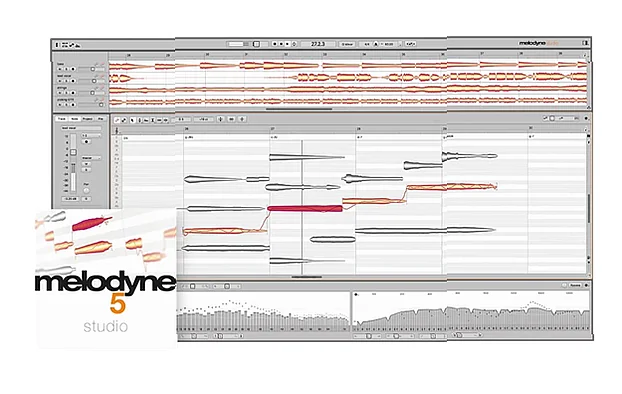 Screenshot of Audio Editing Celemony - Melodyne 5 Studio