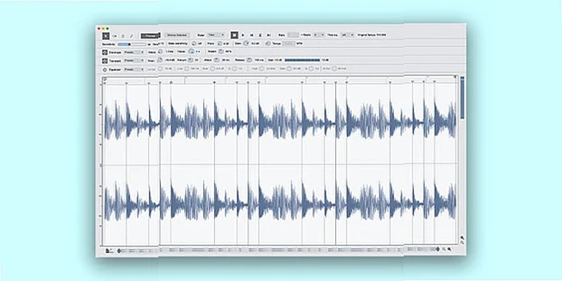 Screenshot of Audio Editing free - ReCycle 2.5