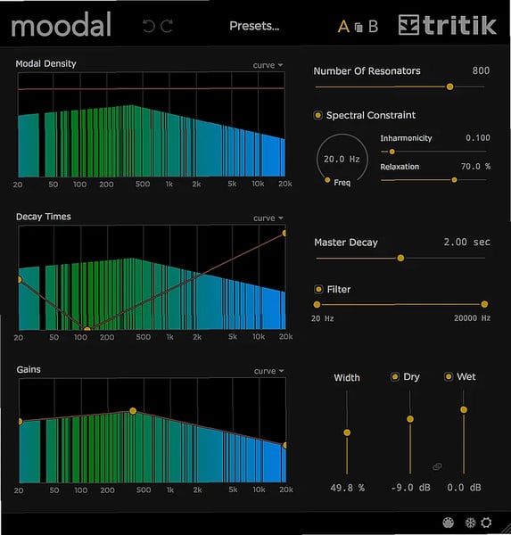 Screenshot of FX Tritik - Moodal