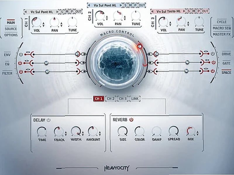 Screenshot of Kontakt Heavyocity - Intimate Textures: NOVO Pack 01