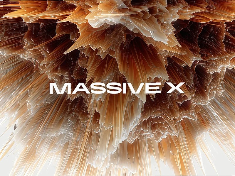 Screenshot of Synthesizer Native Instruments - MASSIVE X