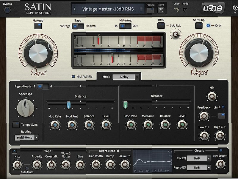 Screenshot of FX u-he - Satin
