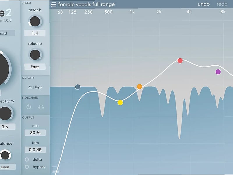 Screenshot of FX oeksound - soothe2