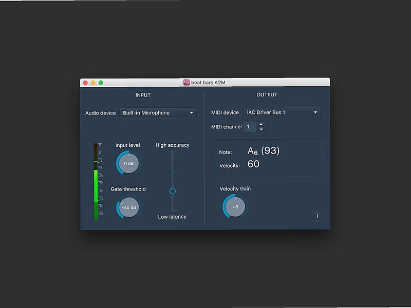 Screenshot of Utility beat bars - A2M Converter