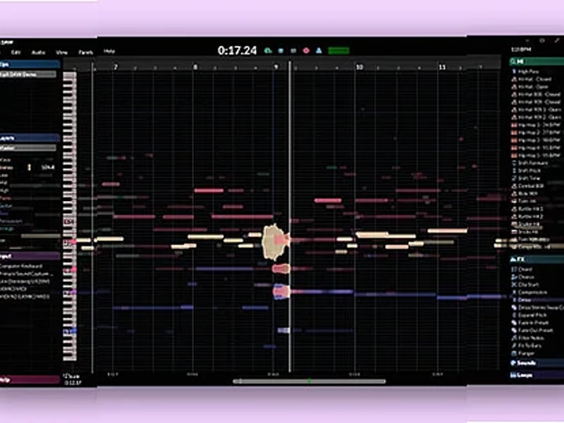 Screenshot of DAW Hit'n'Mix - RipX DAW