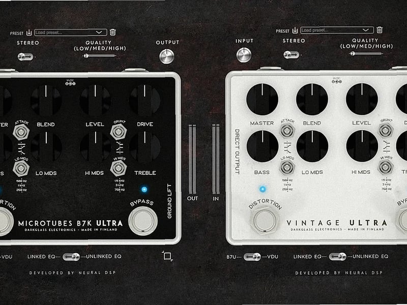 Screenshot of FX Neural DSP - Darkglass Ultra Plugin
