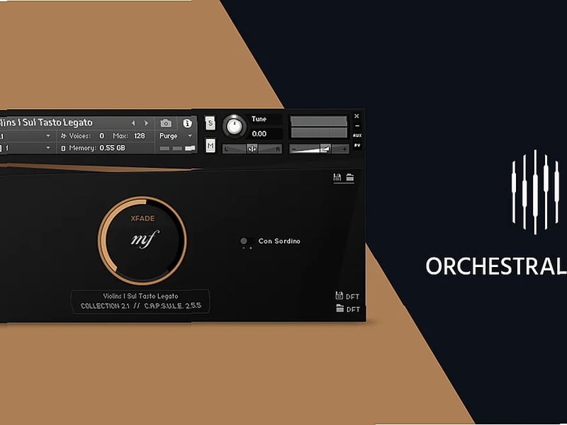Screenshot of Kontakt Orchestral Tools - SPECIAL BOWS II