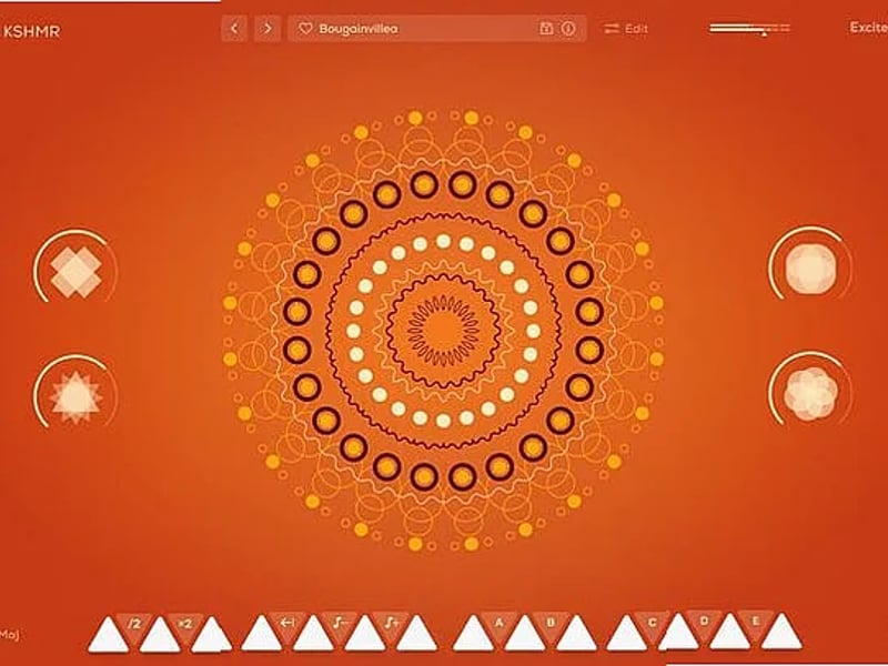 Screenshot of Synthesizer Excite Audio - Bloom KSHMR Lite