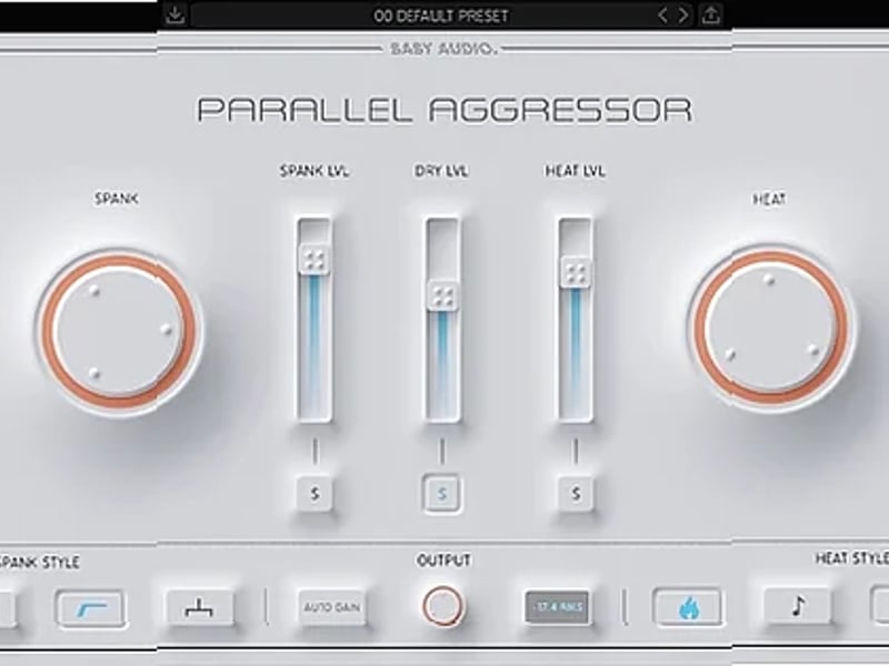 Screenshot of FX Baby Audio - Parallel Aggressor