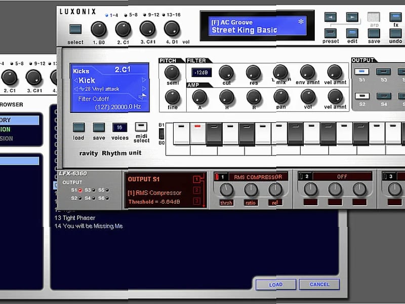 Screenshot of Drums Sonic Cat - Ravity R