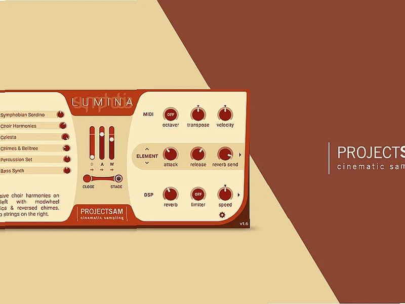 Screenshot of Kontakt ProjectSAM - SYMPHOBIA 3: Lumina