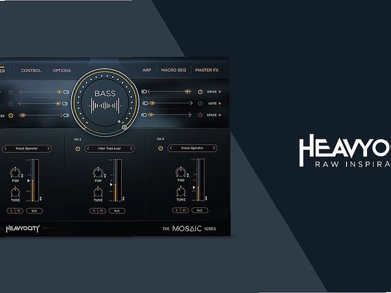 Screenshot of Synthesizer Heavyocity Media - MOSAIC BASS